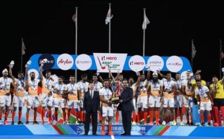 भारत ने पांचवीं बार जीती एशियन चैंपियंस ट्रॉफी, चीन को हराकर किया गोल्ड मेडल पर कब्जा