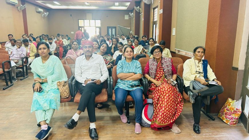 स्वैच्छिक संगठनों को प्रशिक्षित करना समाज विकास में आवश्यक : डॉ निशांत खरे     