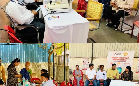 लंग स्क्रीनिंग प्रोजेक्ट के तहत मालवा मिल क्षेत्र में निशुल्क जांच शिविर का आयोजन 