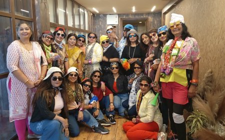 लीनस  विजेता क्लब इंदौर का होली मिलन समारोह सम्पन्न