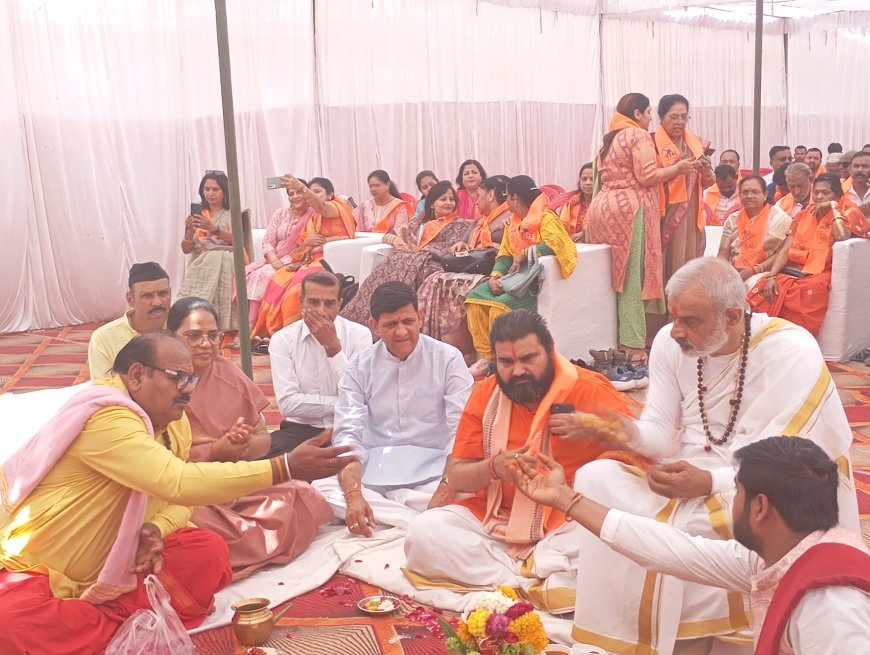 दशहरा मैदान पर इस वर्ष भी ‘सबके राम’ का दिव्य आयोजन- रामलला मंदिर की भव्य प्रतिकृति बनेगी - महेंद्र चौहान