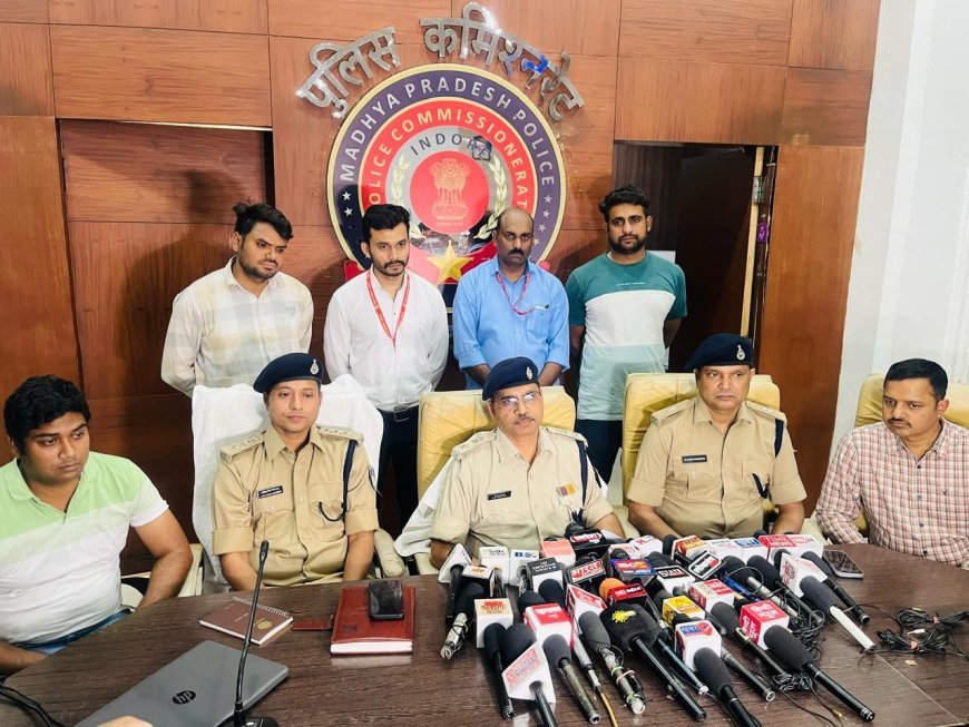 चैम्पियंस ट्रॉपी भारत vs न्यूजीलैंड फाइनल क्रिकेट मैच का ऑनलाइन सट्टा संचालित करने वाले 07 आरोपी, क्राईम ब्रांच इंदौर की कार्यवाही में गिरफ्तार।