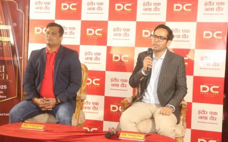 इंदौर में आभूषणों का नया दौर डीसी ज्वैलर्स- शहर में चमकेगा नया सितारा  · रतलाम की 104 वर्ष की विरासत अब इंदौर में·