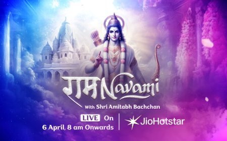 जियोहॉटस्टार और पद्म विभूषण अमिताभ बच्‍चन विशेष लाइवस्ट्रीम के माध्यम से राम नवमी के पवित्र उत्सव को लाखों लोगों तक पहुंचाएंगे 