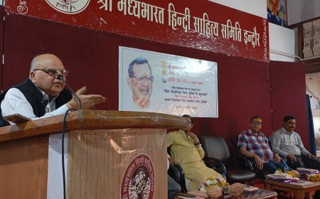 लोक और शास्त्र की भ्रामरी दृष्टि रखते थे पं. विद्यानिवास,  वीणा के संपादक राकेश शर्मा विद्यानिवास मिश्र स्मृति पत्रकारिता सम्मान 2025 से सम्मानित  ,