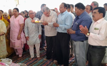 छत्रीबाग रामद्वारा पर 32 वर्षों तक सत्संग की गंगा बहाने वाले संत का पुण्य स्मरण