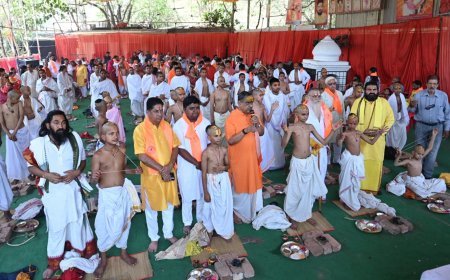 पहला जन्म मां की कोख से और दूसरा जन्म यज्ञोपवीतसंस्कार से, ब्राह्मण बटुक शिखा और सूत्र की रक्षा करें 