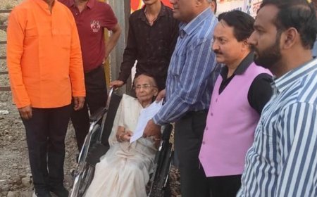 पूर्व पार्षद सुशीला रानी मित्तल ने शहर के हित में साकेत से रिंग रोड जाने वाली 5 करोड़ रु. मूल्य की जमीन का कब्जा नगर निगम को सौंपा 