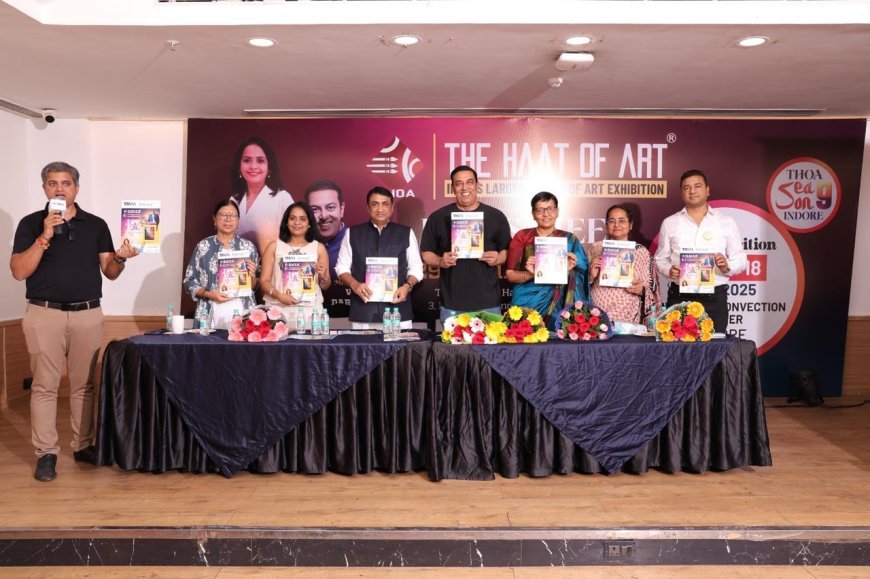 The Haat of Art Exhibition Set to Showcase 4000 Artworks by 250+ Artists at BCC Indore