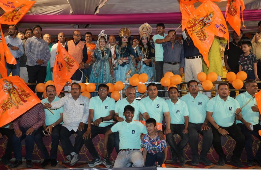 एपीएल -25 के रोमांचक क्रिकेट मैदान में भी राम दरबार उत्सव का आयोजन