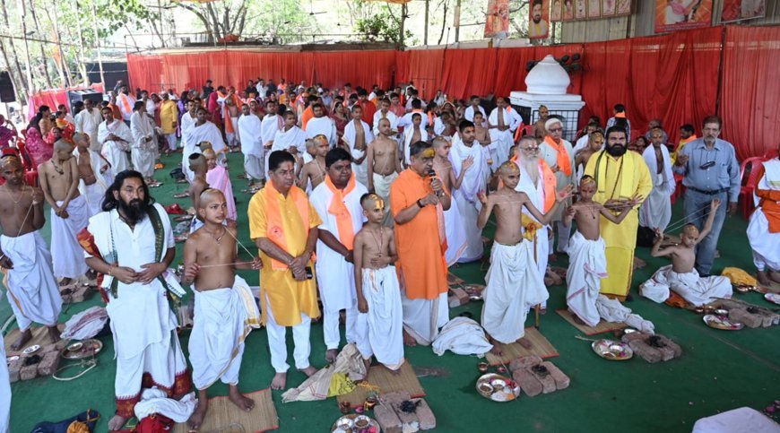 पहला जन्म मां की कोख से और दूसरा जन्म यज्ञोपवीतसंस्कार से, ब्राह्मण बटुक शिखा और सूत्र की रक्षा करें 