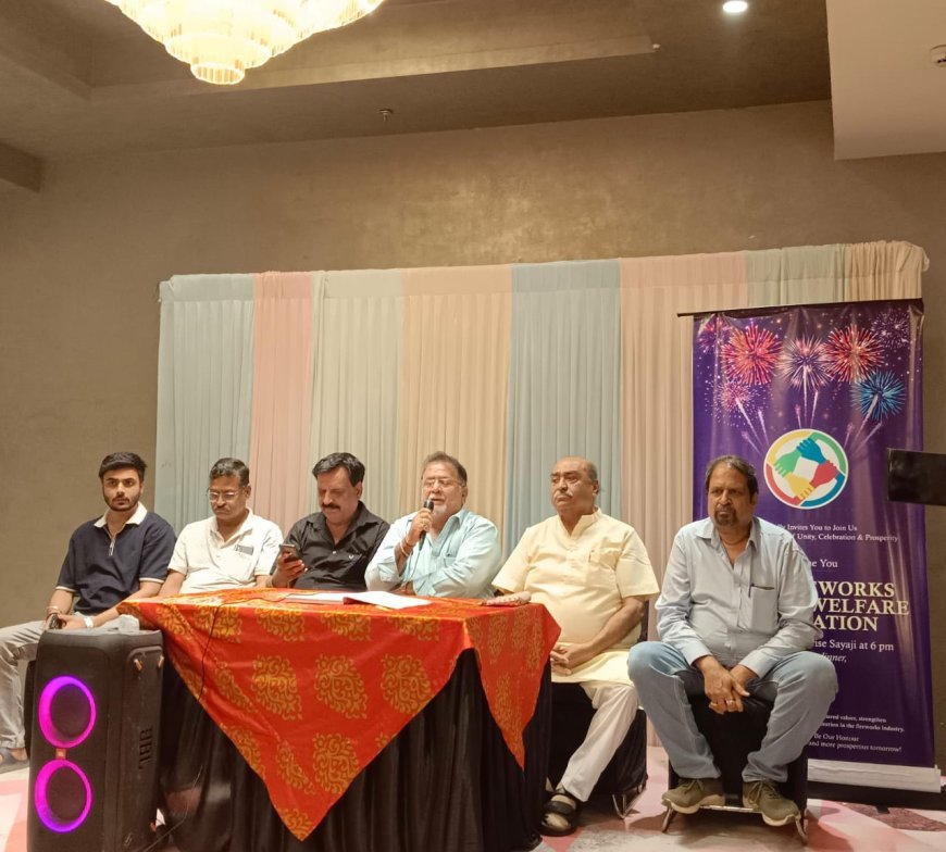 इंदौर फटाका एसोसिएशन द्वारा एम.पी. होलसेल फायरवर्क्स डीलर्स एसोसिएशन का विरोध