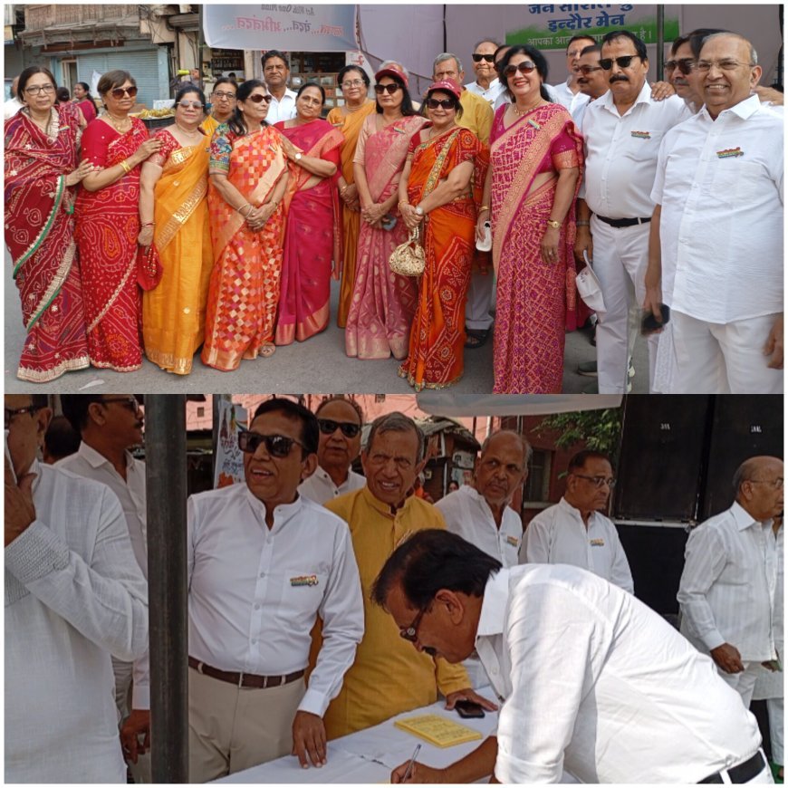 जैन सोशल ग्रुप इंदौर मेन द्वारा देह दान संकल्प पत्र भरवाए