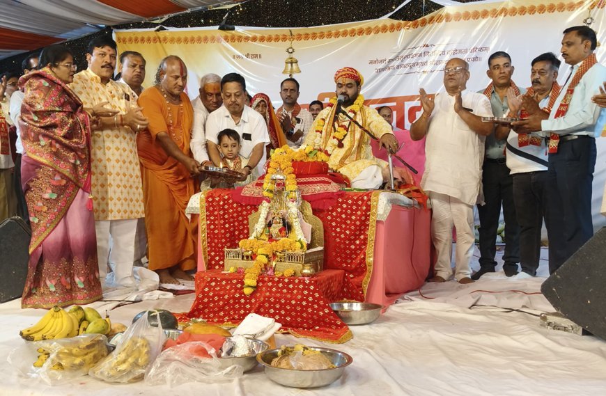 अपने साहस और सकारात्मक सोच से हनुमान की तरह  जीवन की असंख्य बाधाओं को पार करें  – पं. पुष्पानंदन