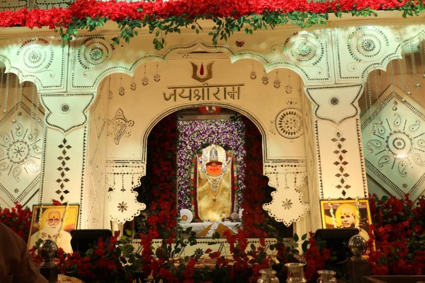 वीर अलीजा सरकार का स्वर्ण आभूषण एवं 20 ग्राम सोने के बरक से हुआ श्रंृगार, दिन भर चला दर्शन-पूजन का दौर