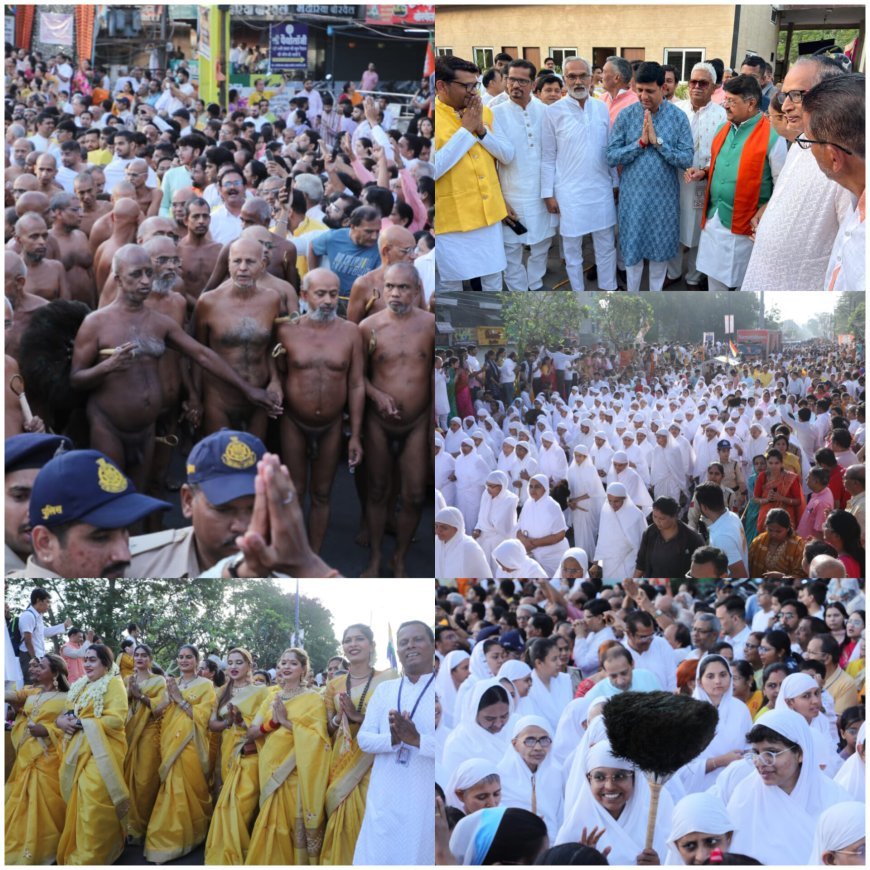 दिगंबर जैन परंपरा के 388 संतों व आर्यिका माता का सुमतिधाम पर हुआ मंगल प्रवेश, 2 मई तक आयोजित होगा महोत्सव, 30 अप्रैल को पट्टाचार्य महोत्सव, विदेशों में रहने वाले गुरू भक्त भी आएंगे