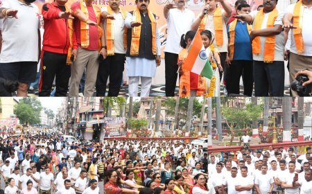 पुण्यश्लोका लोकमाता अहिल्याबाई होलकर जी की त्रिशताब्दी जन्मजयंती वर्ष के उपलक्ष्य में महिला सशक्तिकरण मैराथन दौड़