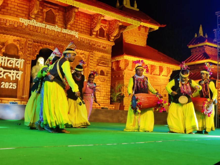 वैरा नाच्यम, नौरता, बैगा करमा कर्मासेला, राठवा, तलवार रास, 10 अवतार वर्णन एवं कत्थक से सजी शाम