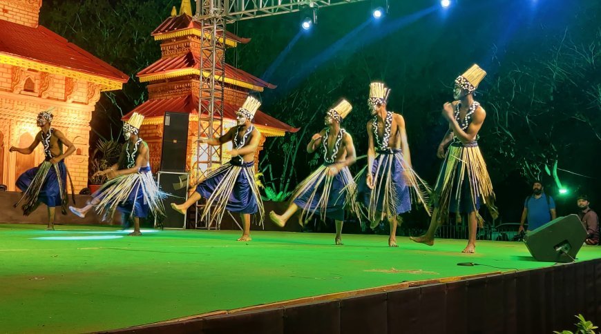 मटकी,प्राचीन गरबा, सिद्धि धमाल धनगरी गाजा थाट्या अहीराई लाठी भील भगोरिया की रही प्रस्तुतियां