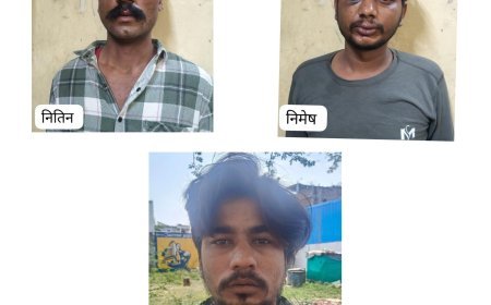 क्राइम ब्रांच इंदौर पुलिस की लगातार 02 कार्यवाही में अवैध मादक पदार्थ MD ड्रग्स के साथ कुल 03 आरोपीगण गिरफ्तार