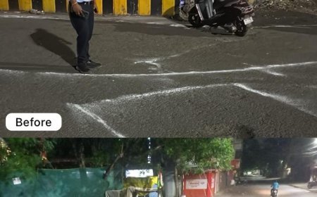 पैच वर्क कार्य के पश्चात गूगल जीपीएस लोकेशन से भी ली जा रही है जानकारी