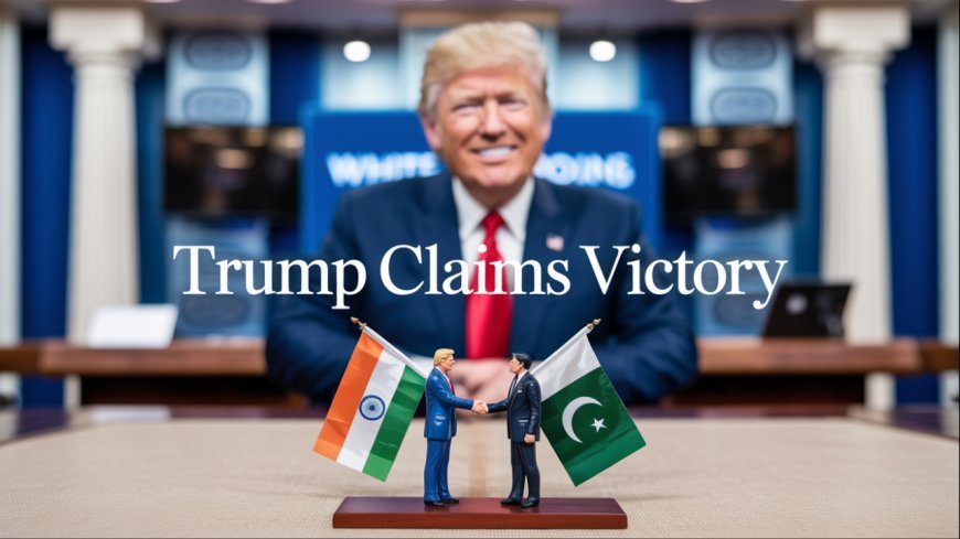 फिर ट्रम्प चर्चा में -   8वीं बार दोहराया- भारत-पाक जंग मैंने  रुकवाई