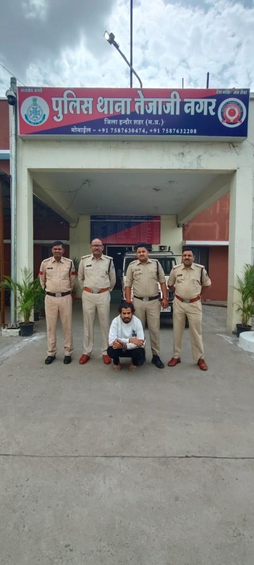 ऑपरेशन " ईगल क्लॉ" के अंतर्गत पुलिस थाना तेजाजीनगर की अवैध नशे के सौदागर के विरूद्ध प्रभावी कार्यवाही।