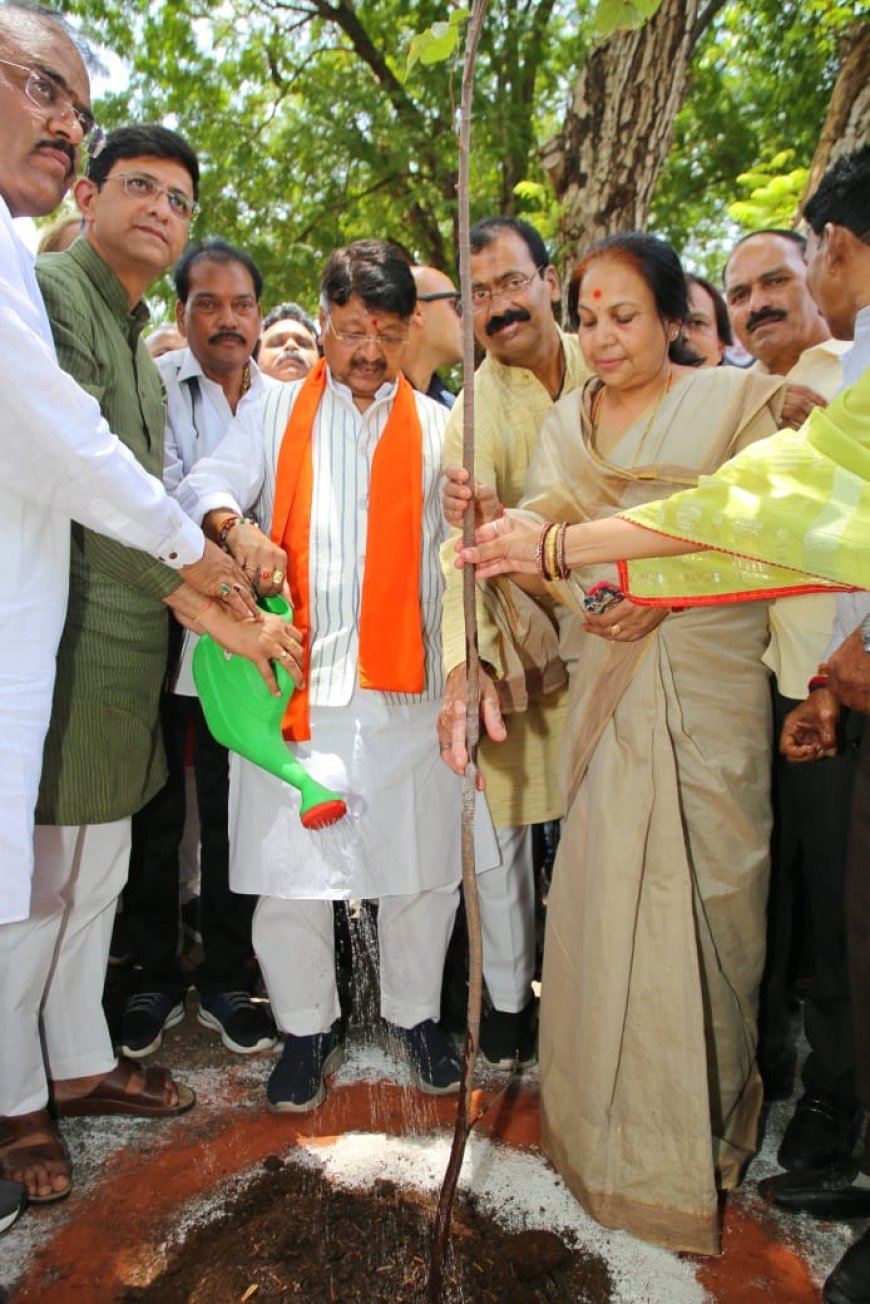 संकल्प के साथ इंदौर को हरियाली से करेगे आच्छादित-.मंत्री