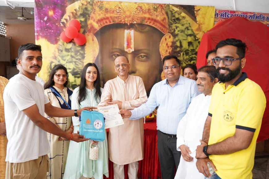 बालाजी सेवार्थ विनोद अग्रवाल फाउंडेशन द्वारा शहर में पहली बार तीन दिवसीय रक्तदान शिविरऔर 5 हजार पौधे रोपने के अभियान का श्रीगणेश