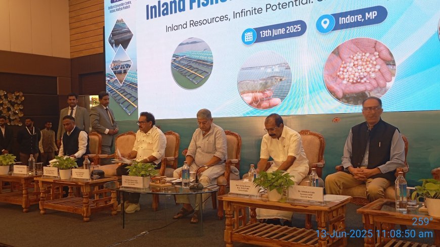 मत्स्य उत्पादन एवं उत्पादकता बढ़ाने के लिये किये जाये समन्वित प्रयास  ,विश्व में मत्स्य उत्पादन के क्षेत्र में भारत दूसरे स्थान पर