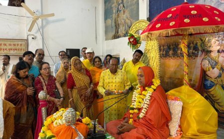 जीवन में सत्य की प्राण प्रतिष्ठा का मार्ग प्रशस्त करती है भागवत कथा-स्वामी प्रणवानंद