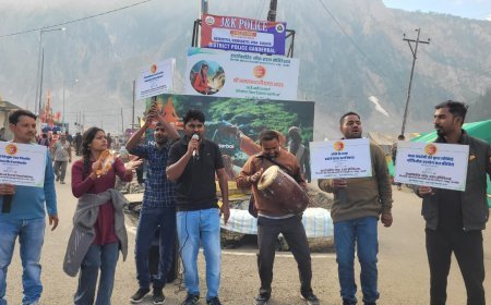 अमरनाथ यात्रा पयार्वरण में नया मंत्र..  बोल बम, यात्रा मार्ग को कचरा मुक्त रखेंगे हम