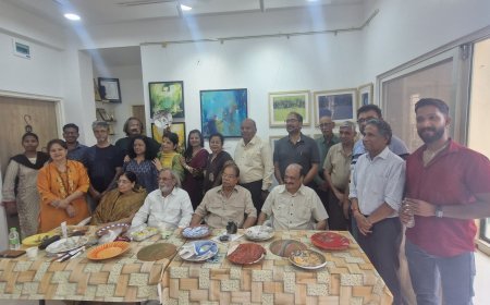 घुमड़ते रंगों का राग "रंग मल्हार"