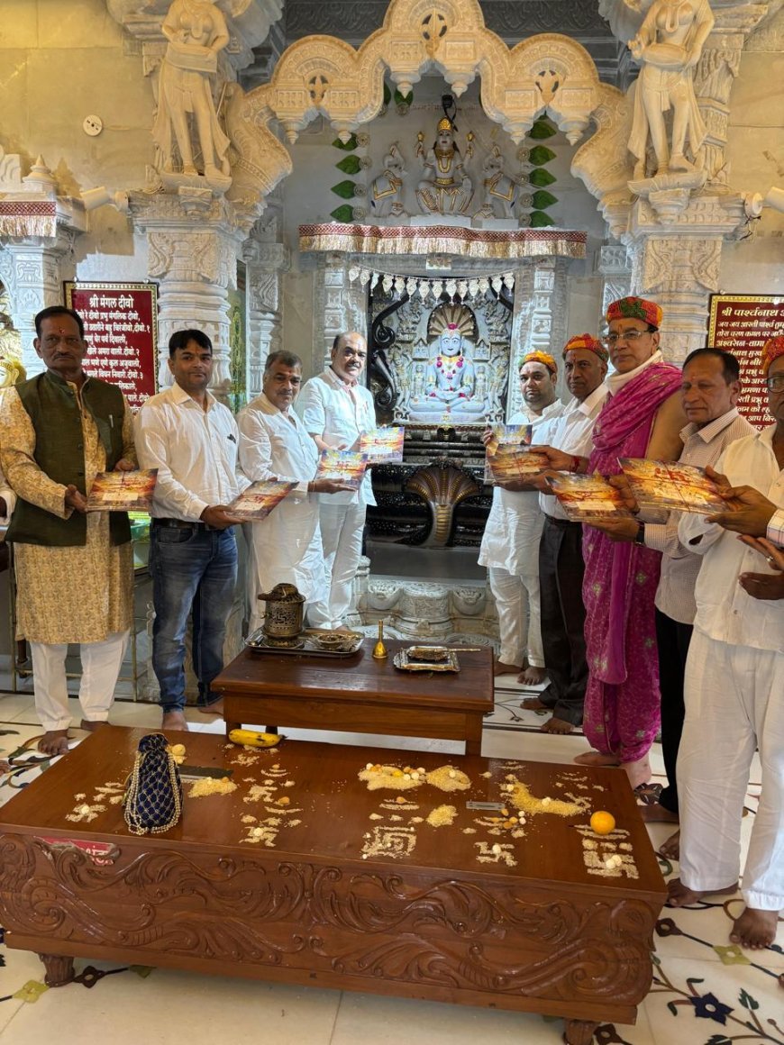 पार्श्व कल्पतरु धाम आस्था का उल्लास, भव्य अमित आराधना भवन का लोकार्पण और चातुर्मास प्रवेश