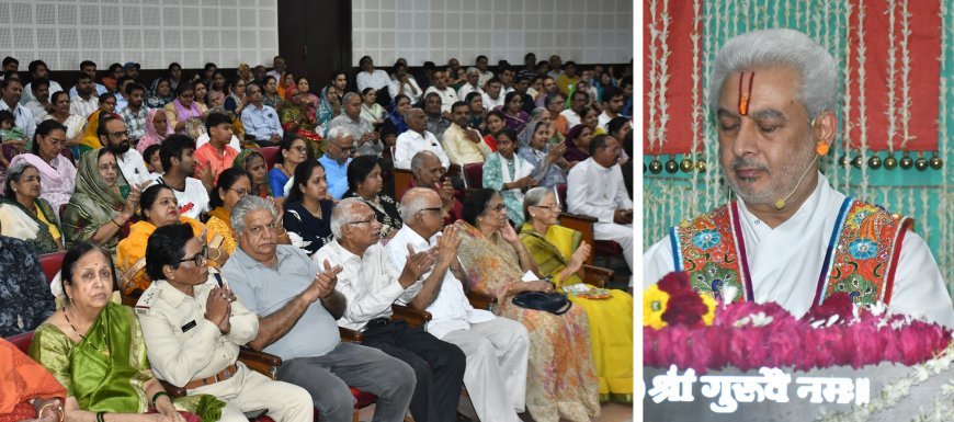 भगवान तो कृपा करने के लिए ही बैठे हैं, लेकिन जीव मोह की निंद्रा में डूबा हुआ–किरीट भाईजी