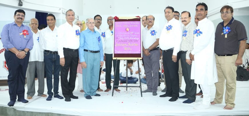 सराफा विद्या निकेतन के 50वें स्थापना दिवस पर आयोजित हुए विभिन्न रंगारंग कार्यक्रम