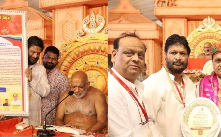 धर्म में बढ़ता शिथिलाचार ख़त्म करने संतों का साथ मिले : हार्दिक हुंडिया