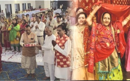 श्री शाकम्भरी भक्त मंडल द्वारा शाकम्भरी माताजी के मंगल पाठ एवँ चुनरी महोत्सव का आयोजन