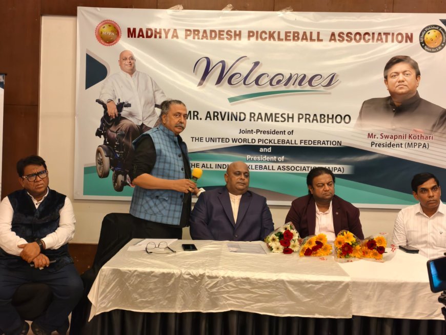 *इंदौर में दिसम्बर में होगा राष्ट्रीय रैंकिंग पिकलबॉल प्रतियोगिता का आयोजन*