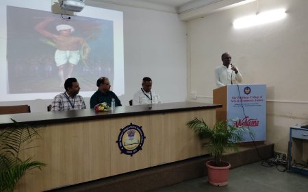 श्री वैष्णव कॉलेज जनजाति गौरव दिवस के अवसर पर एक सारगर्भित व्याख्यान का आयोजन