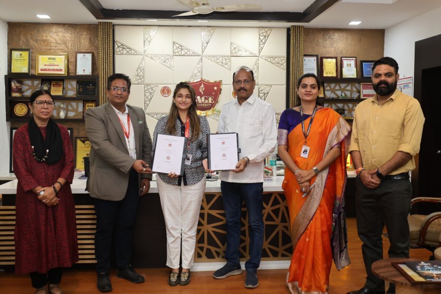 सेज यूनिवर्सिटी, इंदौर तथा स्टेट प्रेस क्लब, म.प्र. के बीच एमओयू