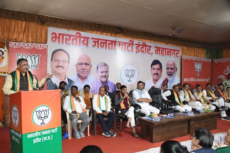 बिहार की विजय में मध्य-प्रदेश के कार्यकर्ताओं और एसआईआर का अहम योगदान - सतीश उपाध्याय