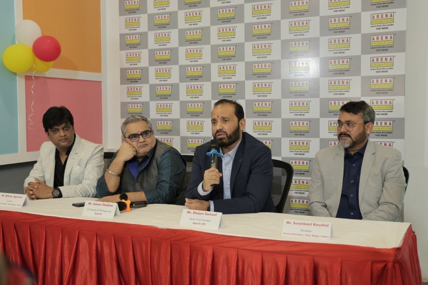 इंदौर बना एवीजीसी एजुकेशन का नया हब; एरीना एनीमेशन के देश के सबसे बड़े सेंटर में हर दिन बढ़ेगा क्रिएटिव टैलेंट