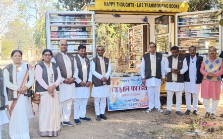 इंदौर आ रहा है तेजज्ञान रथ, मिलेंगी प्रेरणादायक पुस्तकें