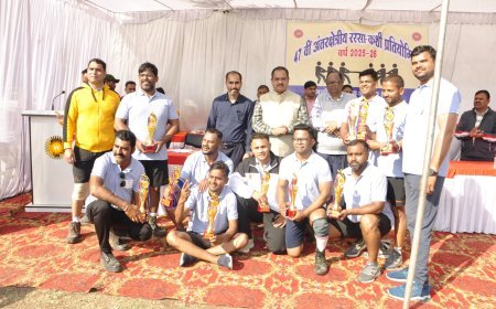 रस्साकसी प्रतियोगिता में इंदौर को दूसरा स्थान मिला