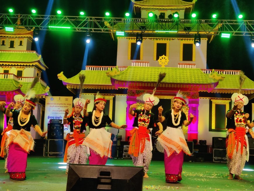 लोक नृत्य में दिखा हिंदुस्तान 