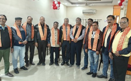 अग्रसैन सोशल ग्रुप के वर्ष 2026 के संचालक मंडल का चुनाव निर्विरोध सम्पन्न हुआ