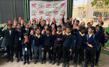 सर्दियों में बच्चों की सेहत पर फोकस: इंदौर में डाबर च्यवनप्राश का जागरूकता अभियान