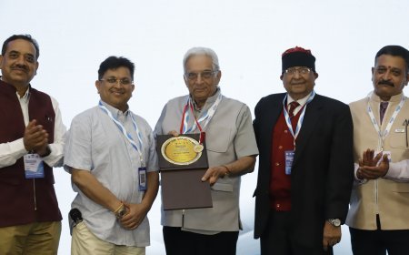 डॉ. डी.डी. तन्ना को मिला एनएचसी – इंडोकॉन ओरेशन सम्मान*
