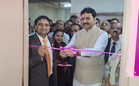 पहला बहुविषयक दृष्टिकोण वाला  ब्रेस्ट क्लीनिक  का एम वाय हास्पिटल मे शुभारंभ